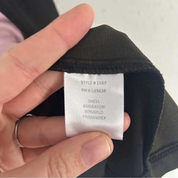 Hutch Colorblock Fit N Flare Mini Dress Casual Stretch Black Pink XL - Picture 3 of 4